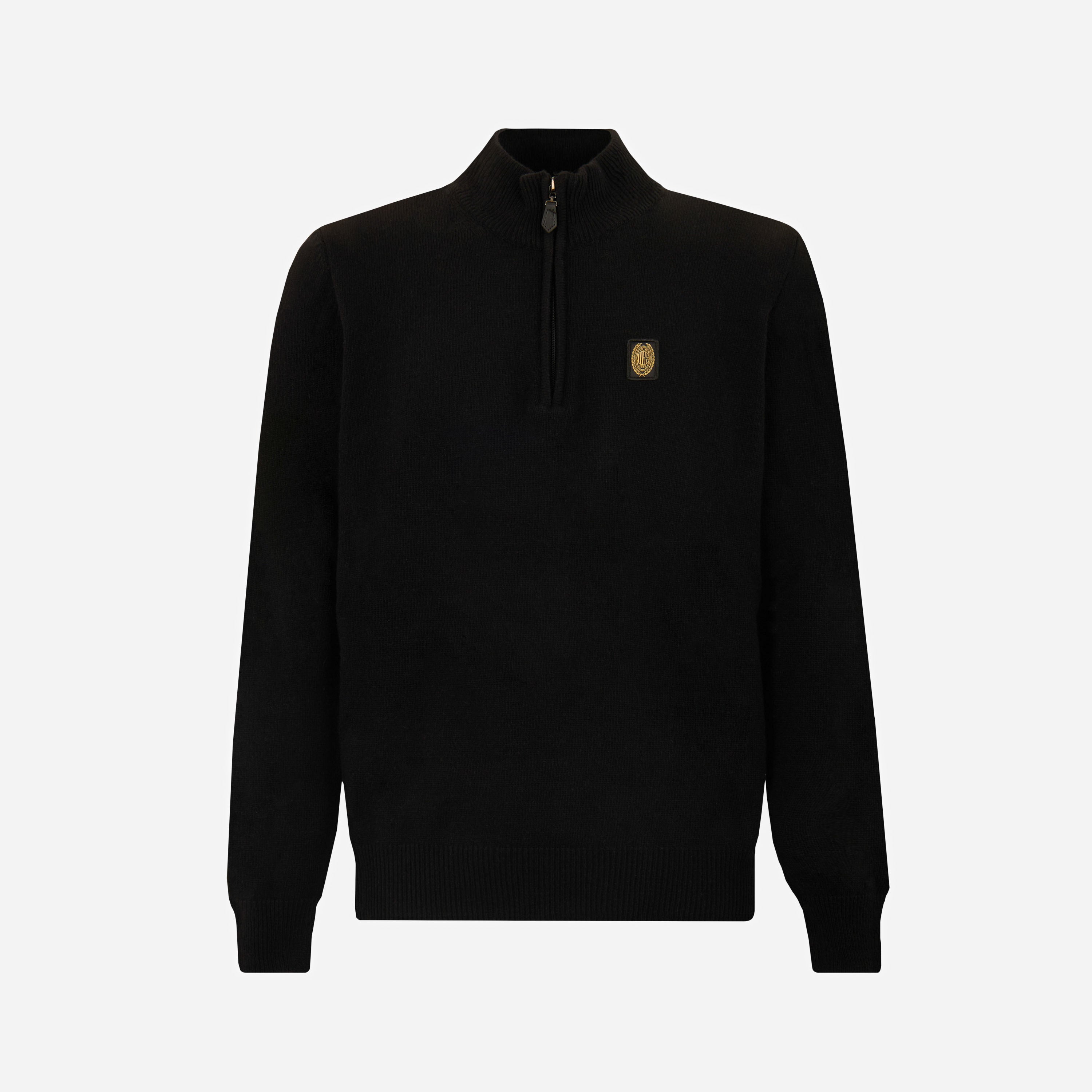 AC Milan Gold Essential pullover dolcevita lana zip