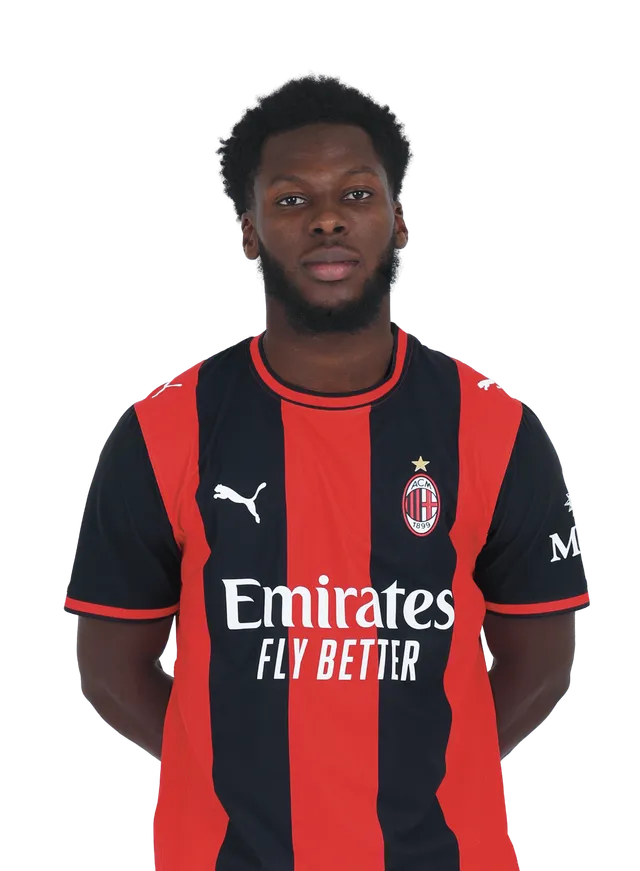 AC Milan Kit Gara Home Authentic 2023/24 Musah 80 maglia