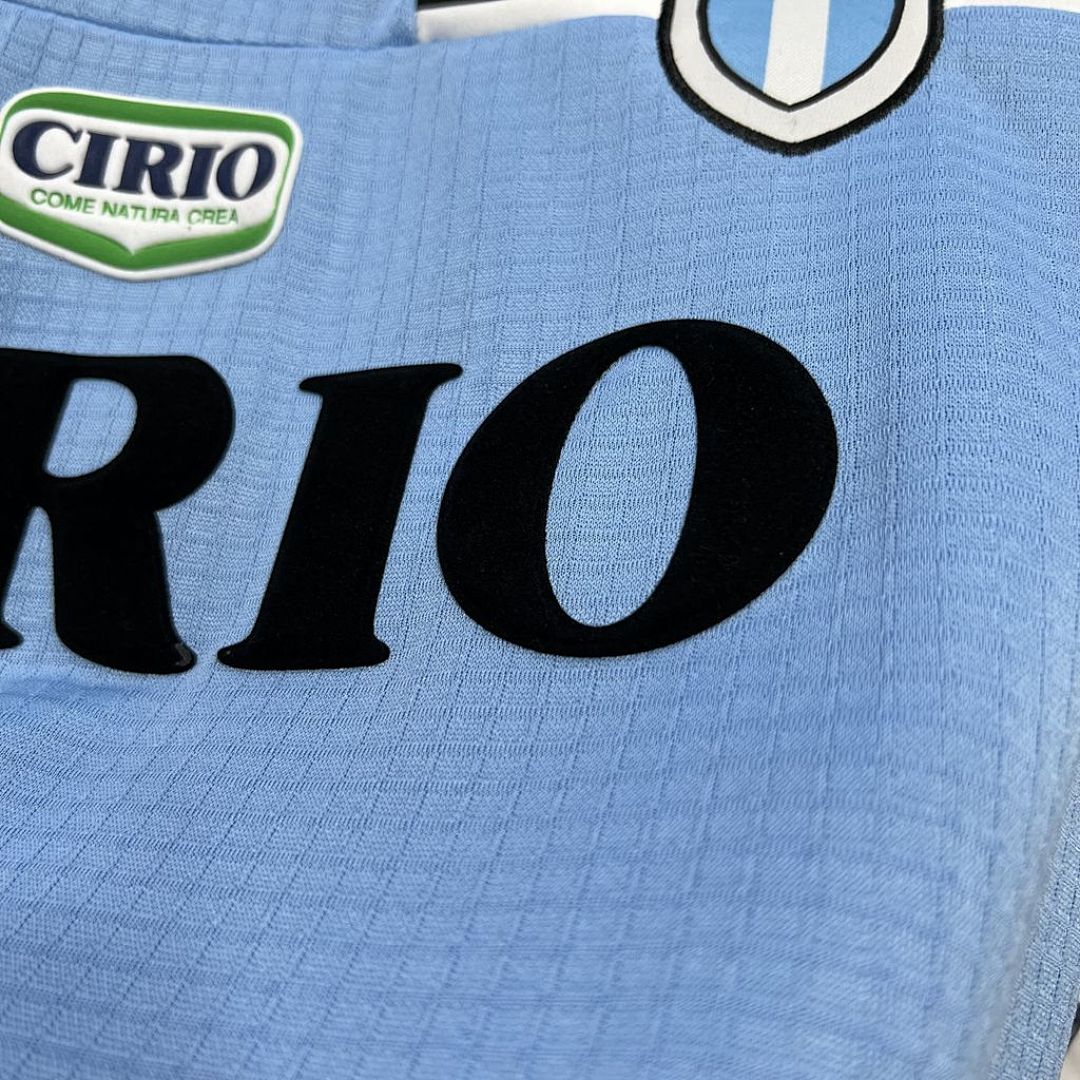 Lazio 1998/99 maglia calcio celeste fascia nera S-XXL