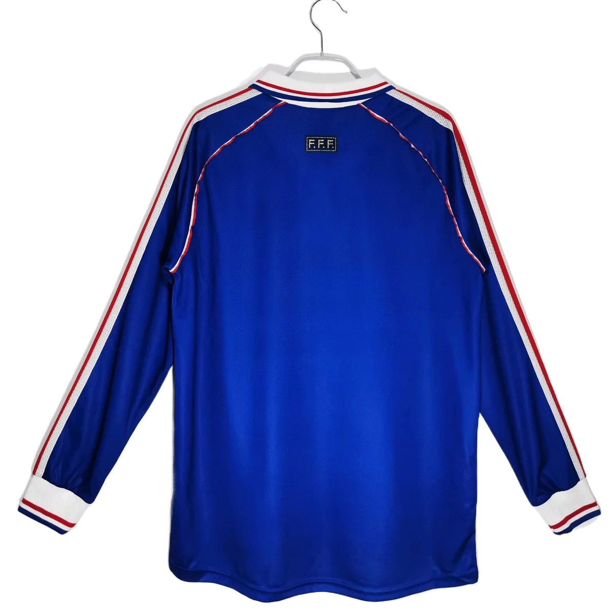 Tifoso Store Maglie da Calcio Francia 1998 maglia retro manica lunga