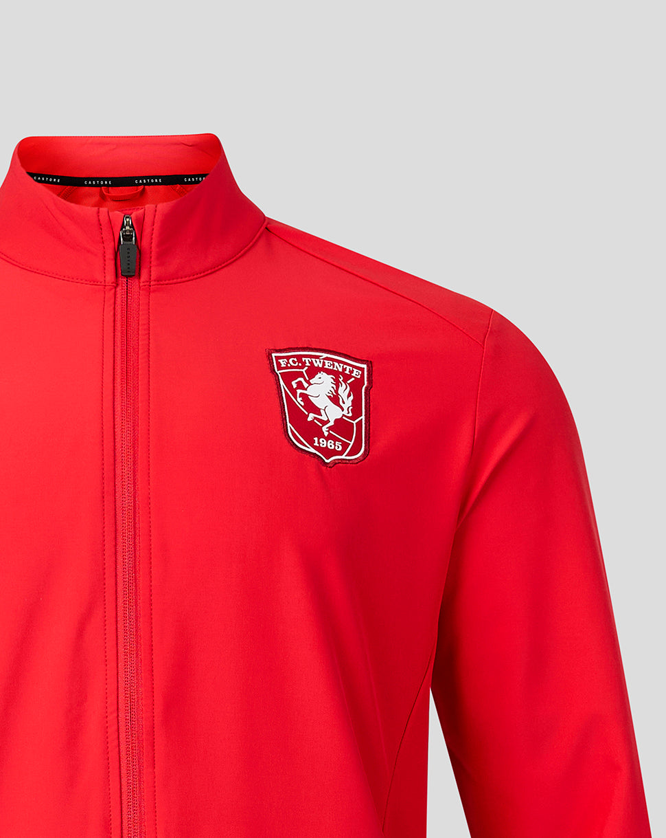 Twente Matchday 26/27 Giacca Uomo Rosso Tessuto Traspirante