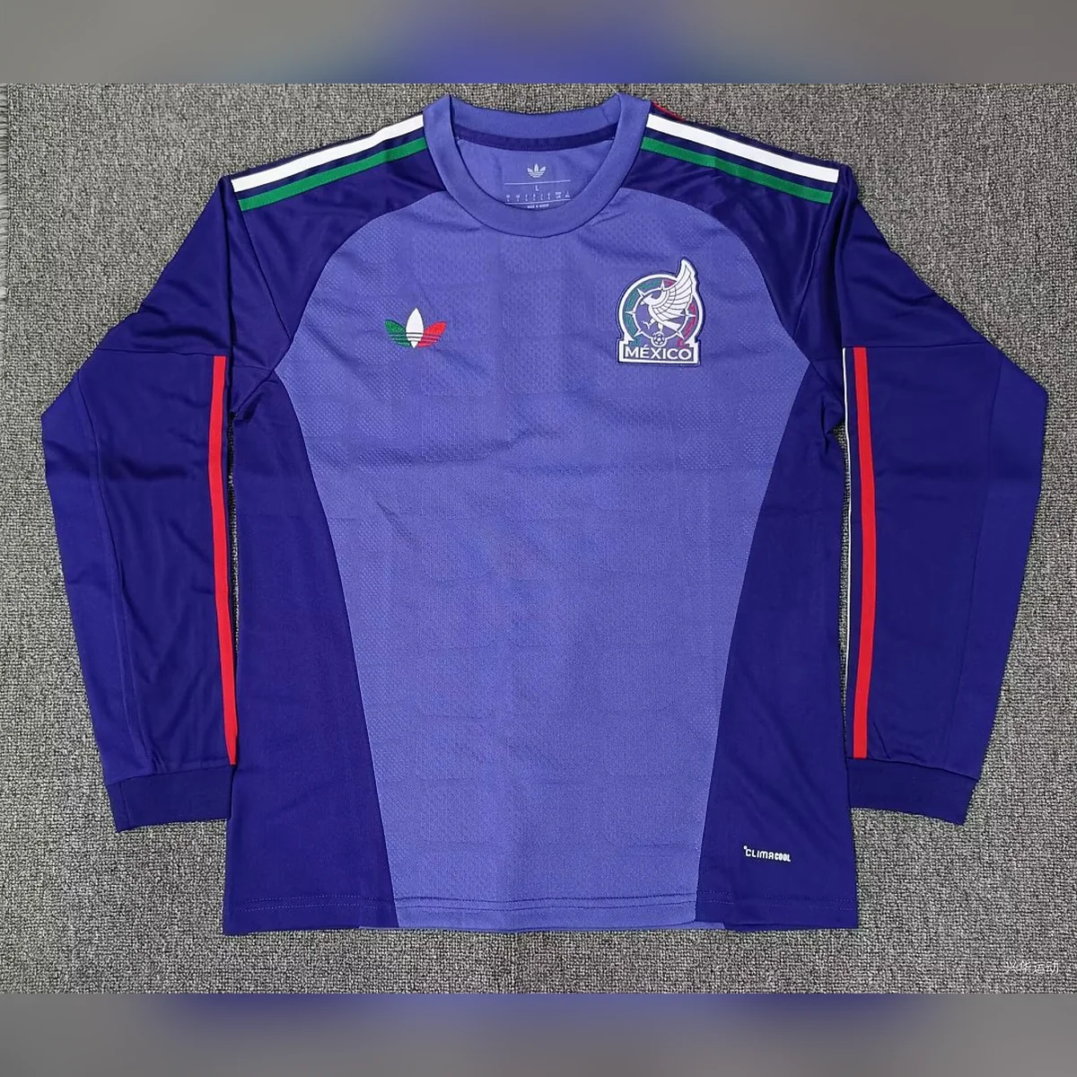 Messico 2026/27 maglia portiere manica lunga viola