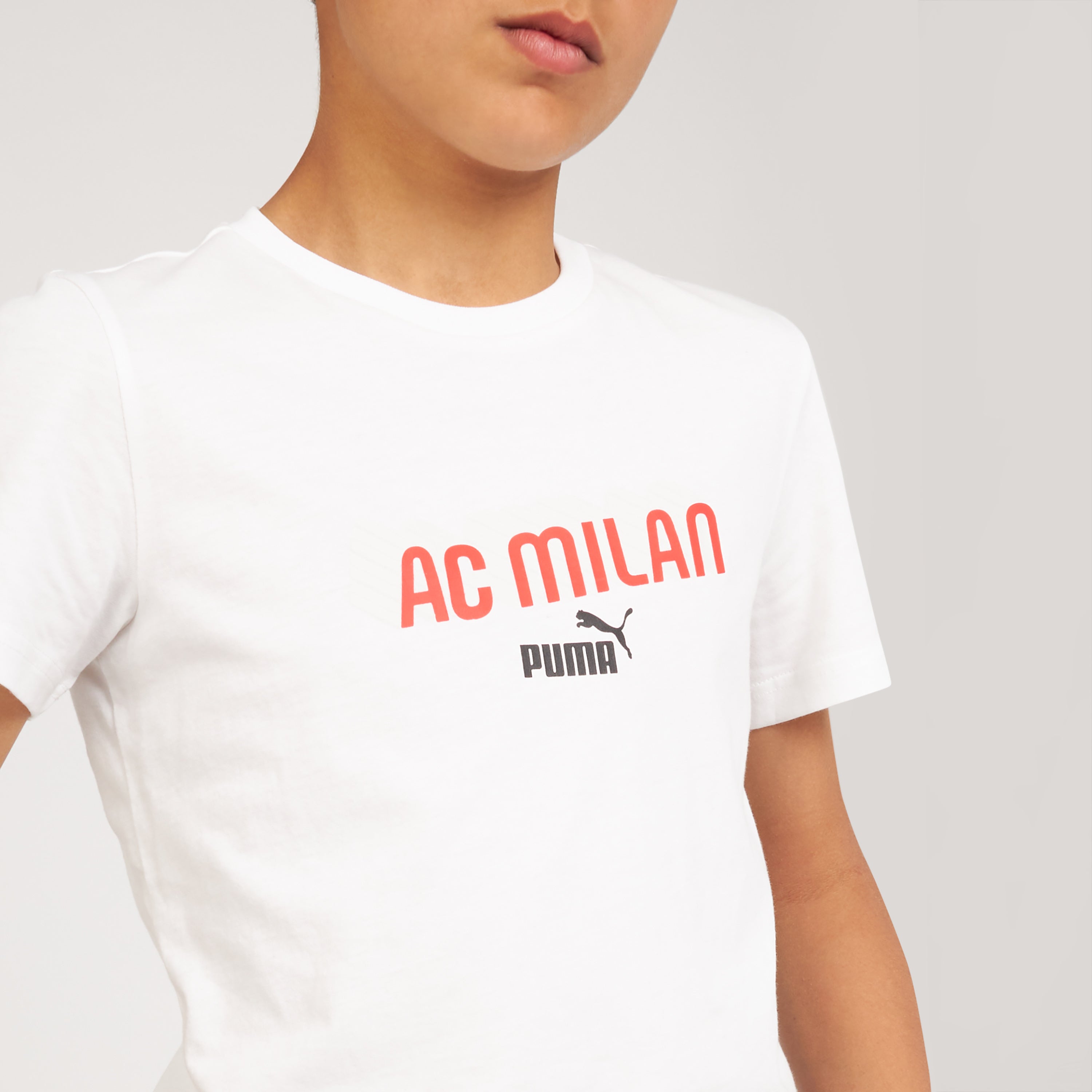 AC Milan Culture Collection t-shirt bimbo bianca
