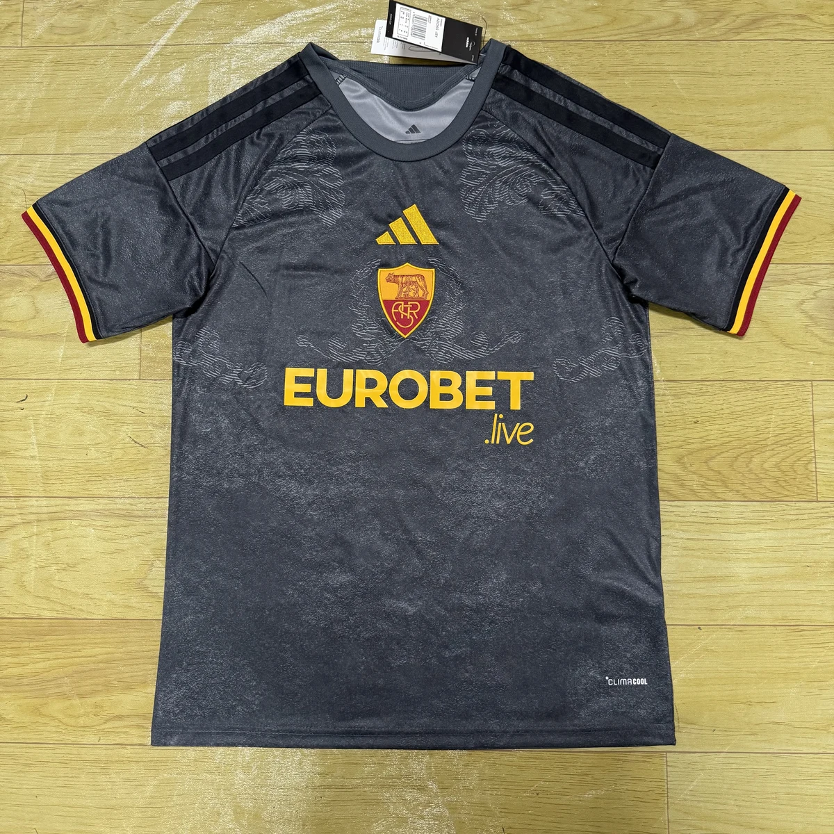 Tifoso Store Maglie da Calcio Roma Terza 26/27 maglia grigia