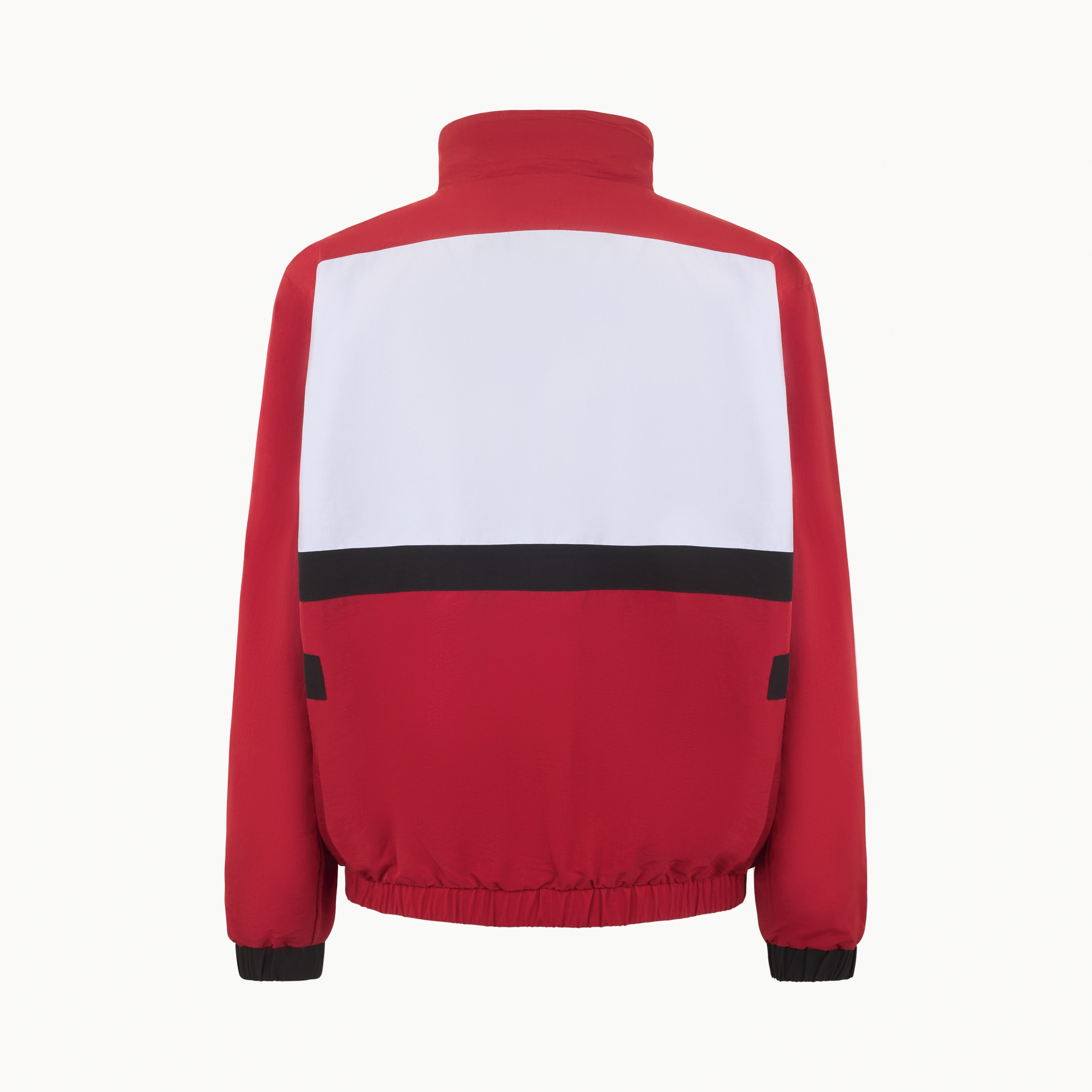 AC Milan Giacca 1995/96 Uomo Rosso Zip Retro