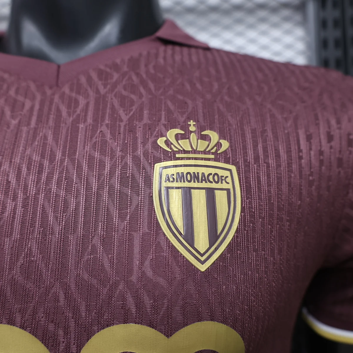 Tifoso Store Maglie da Calcio Monaco 2026/27 seconda maglia bordeaux
