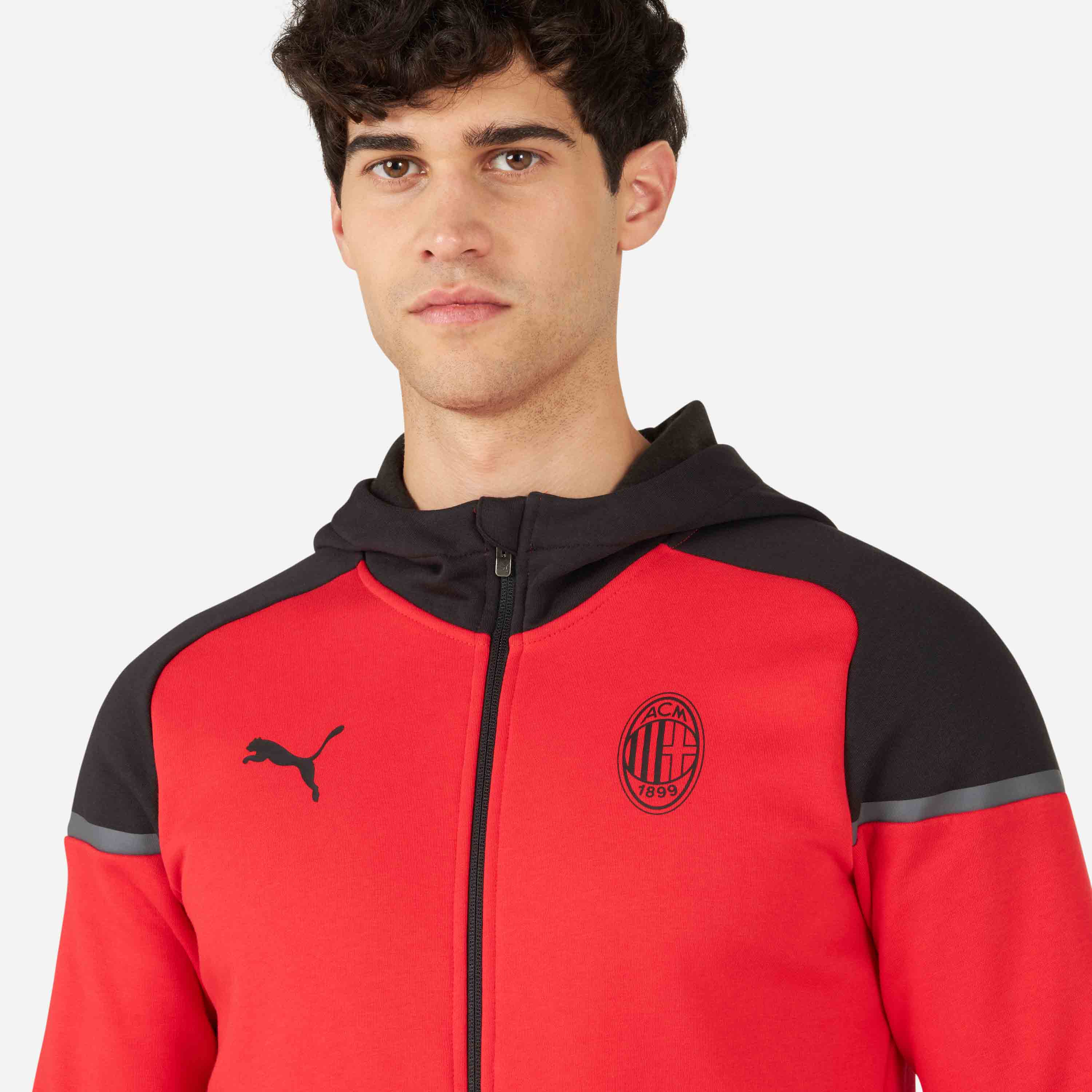 Milan Casuals 2023/24 giacca cappuccio uomo