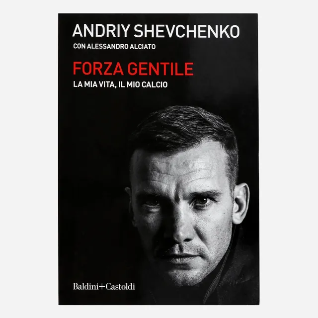 AC Milan Forza Gentile Libro Shevchenko Italiano 304 Pagine
