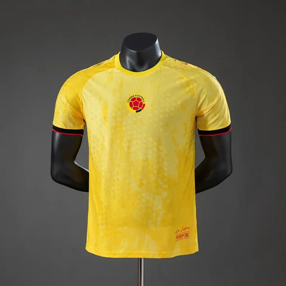 Colombia Special 2026 maglia player gialla mondiale tono su tono