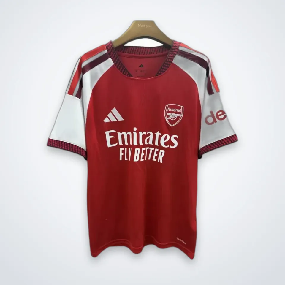 Maglia Arsenal 2026/27 Home maglia tifoso rossa taglia regolare