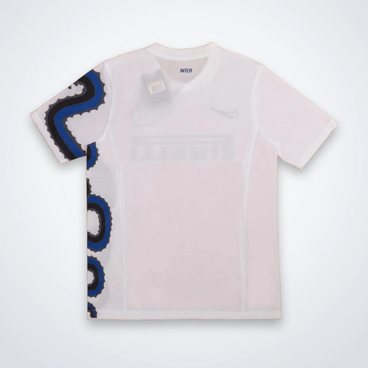 Inter 2010/11 maglia away bianca biscione taglia S-XXL