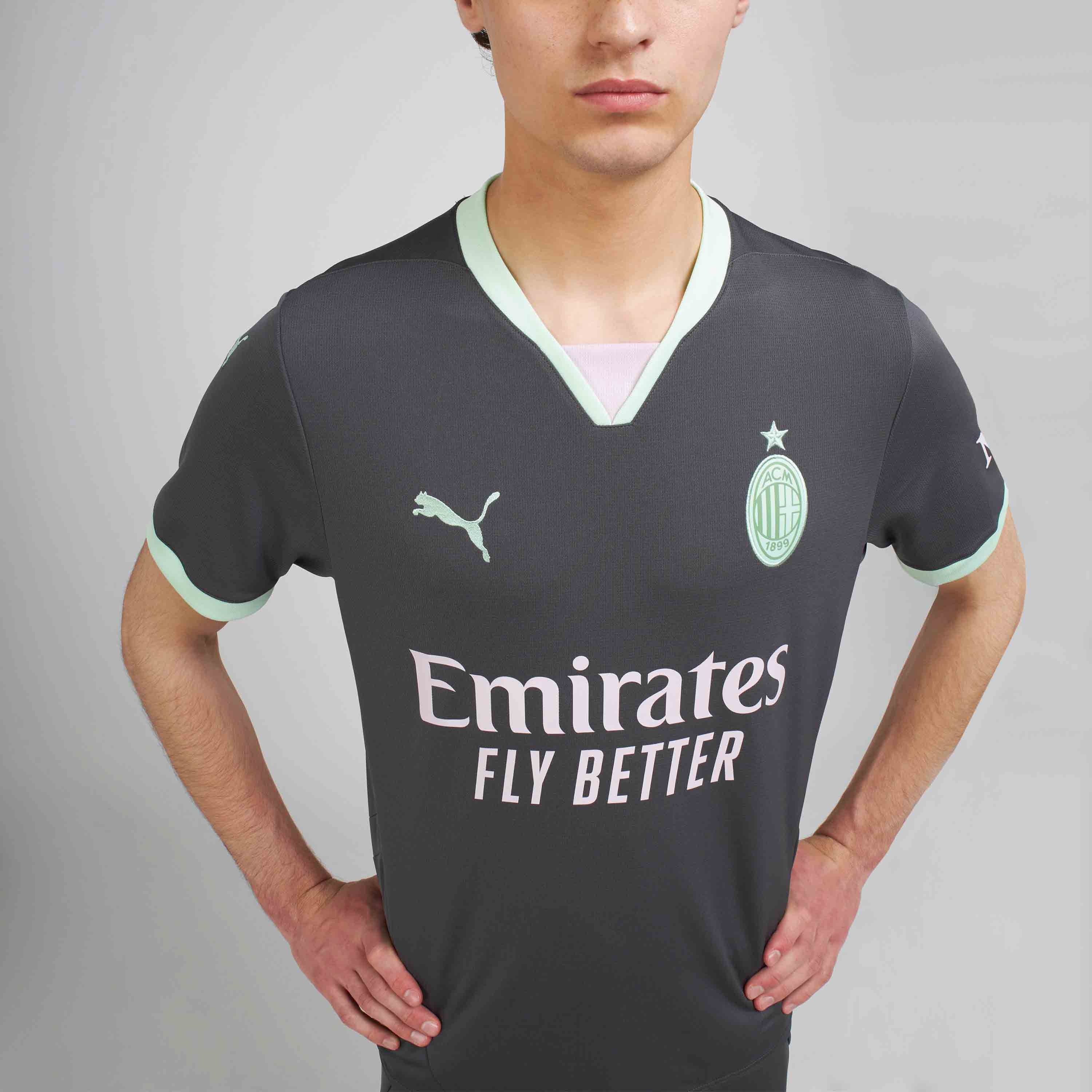Milan Third 2024/25 Maglia Uomo Replica DRYCELL Taglia Regolare