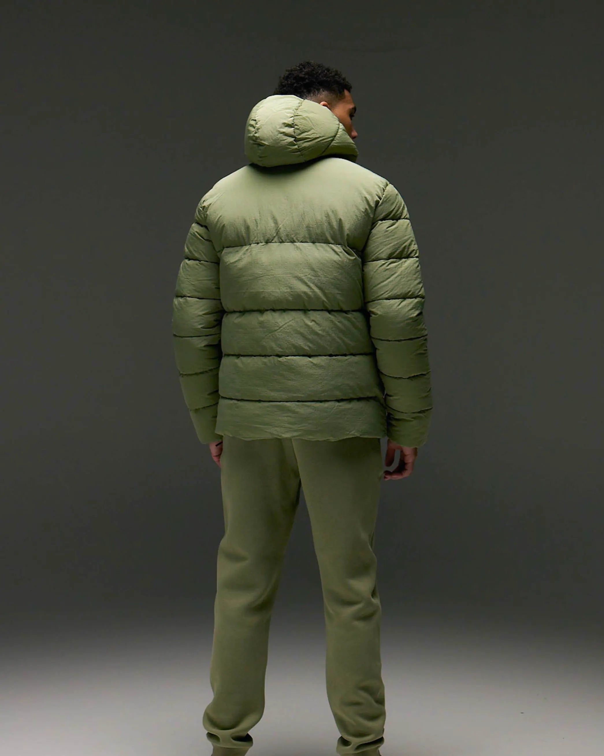Wales Travel giacca imbottita verde M