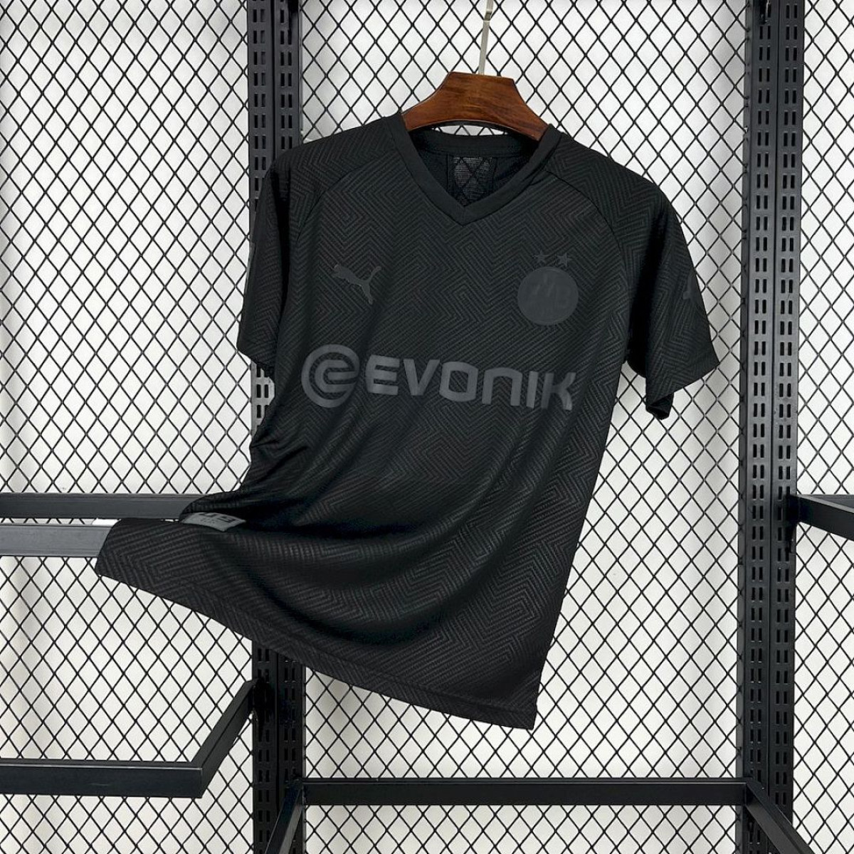 Borussia Dortmund Maglia 2019/20 maglia calcio nera fan