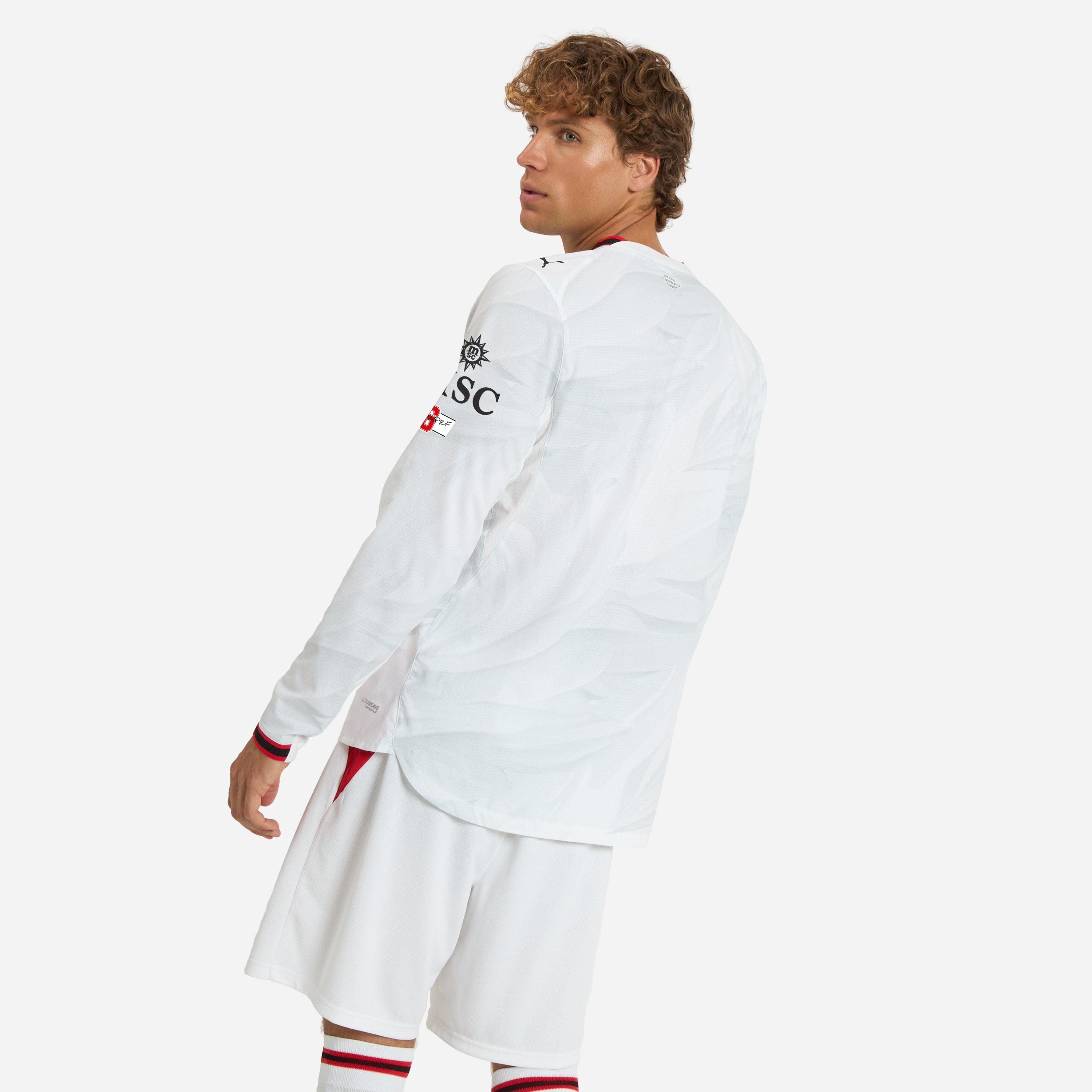 AC Milan 2026/27 Away Authentic maglia manica lunga taglia L