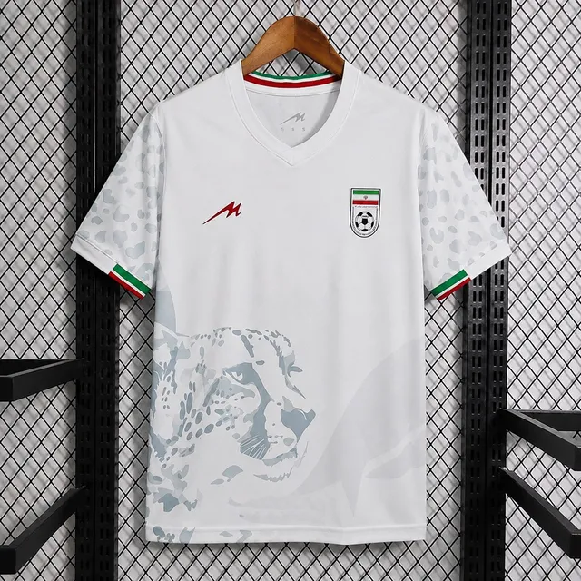 Tifoso Store Maglie da Calcio Prima Maglia Iran Mondiale 2026 home bianca
