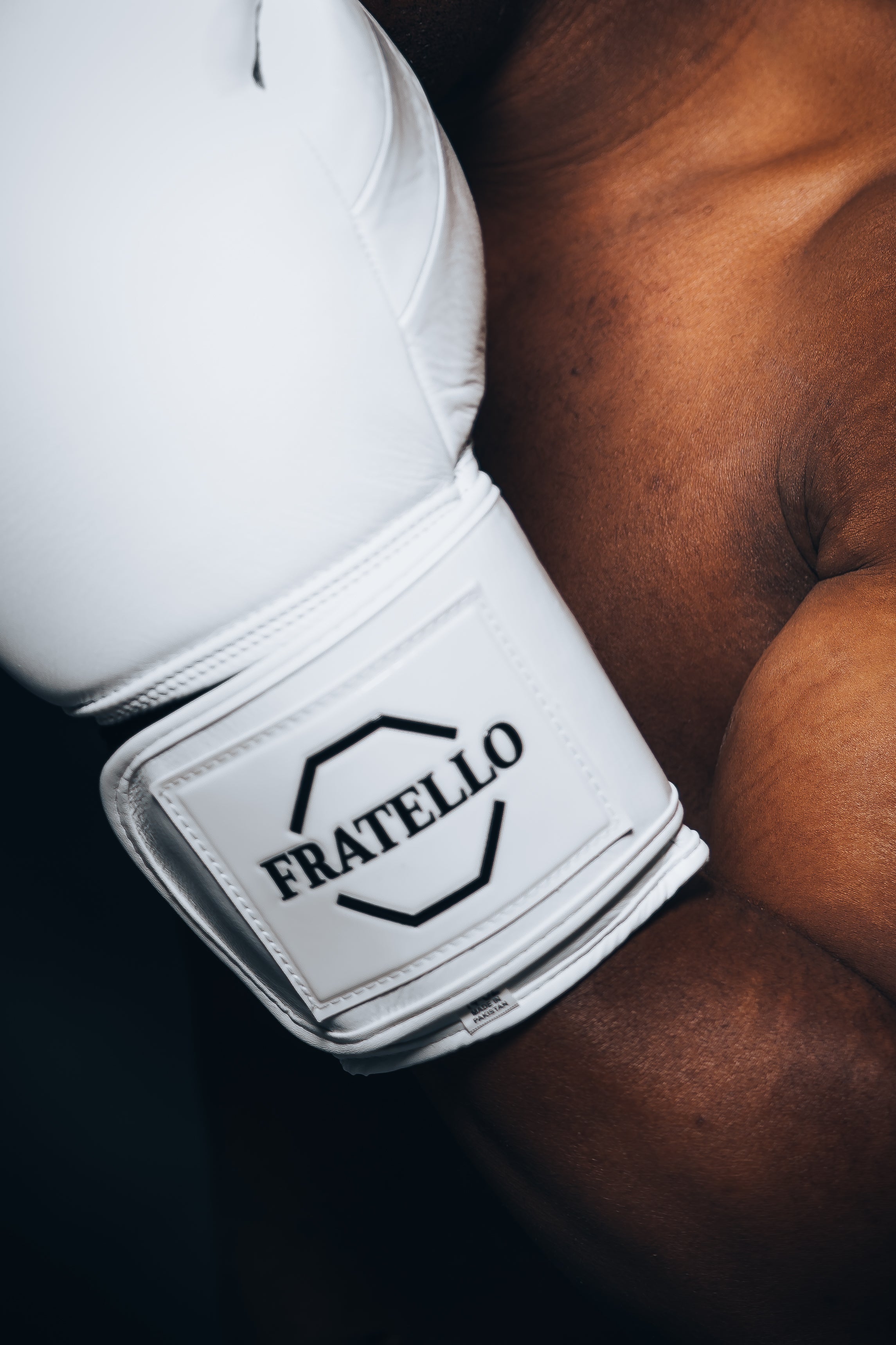 Fratello Triarier Guantoni Boxe Pelle Neri Allenamento