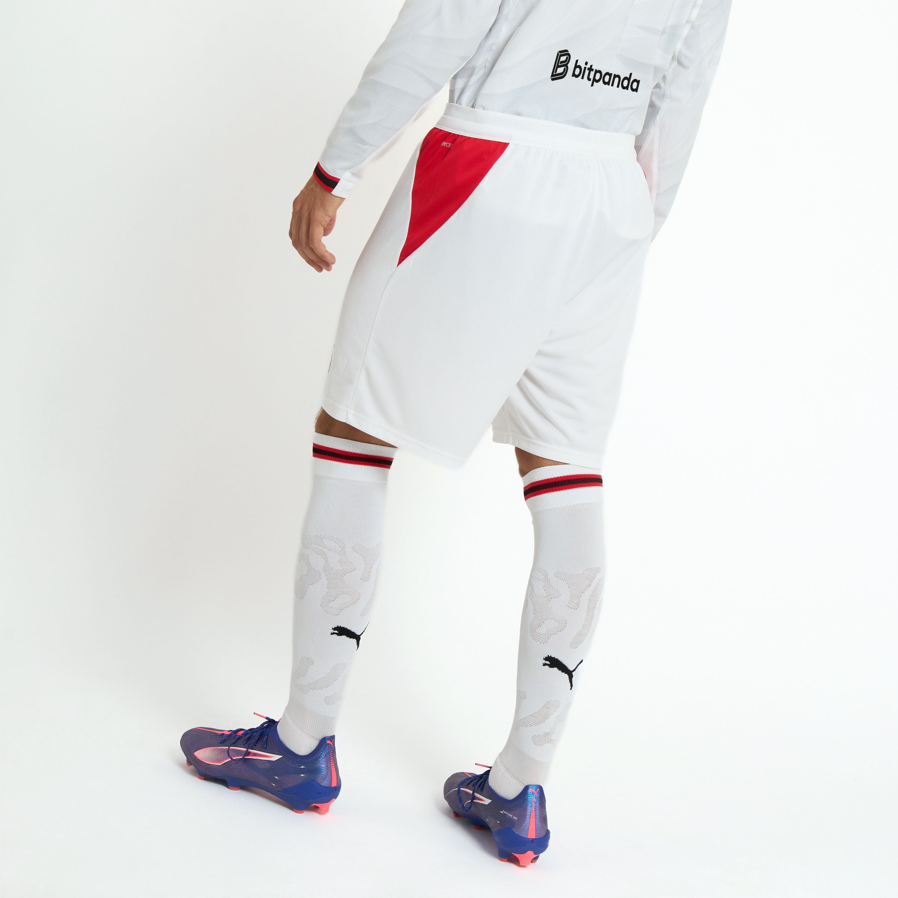 AC Milan Kit Gara 2026/27 pantaloncini away bianchi uomo
