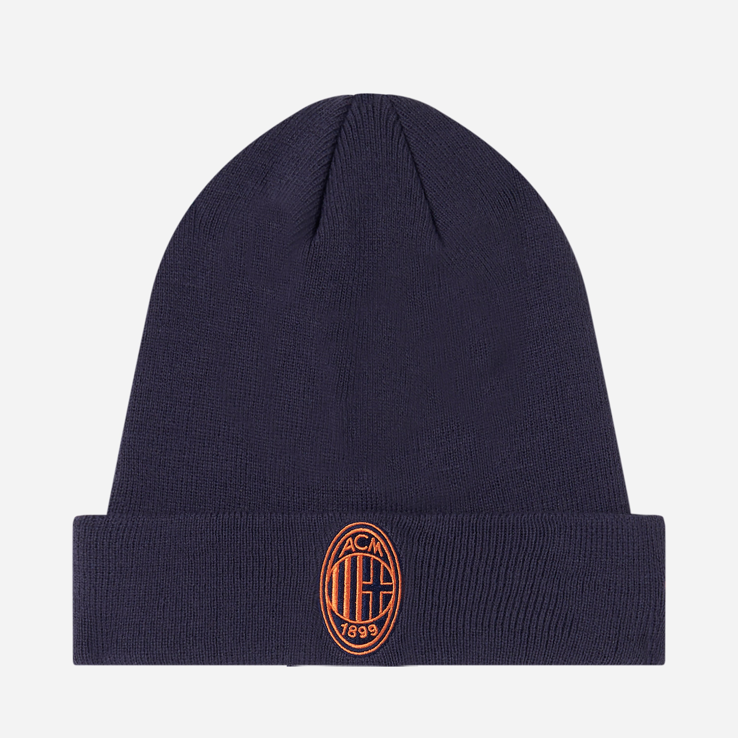 AC Milan New Era cuffia blu logo berretto taglia unica acrilico