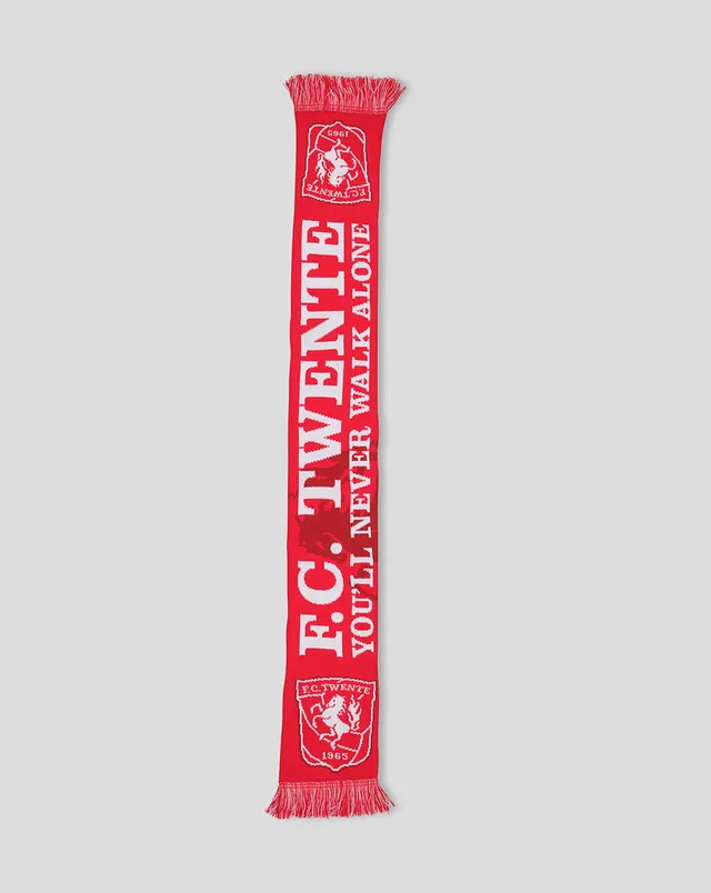 Twente Sciarpa You'll Never Walk Alone Rossa Unica