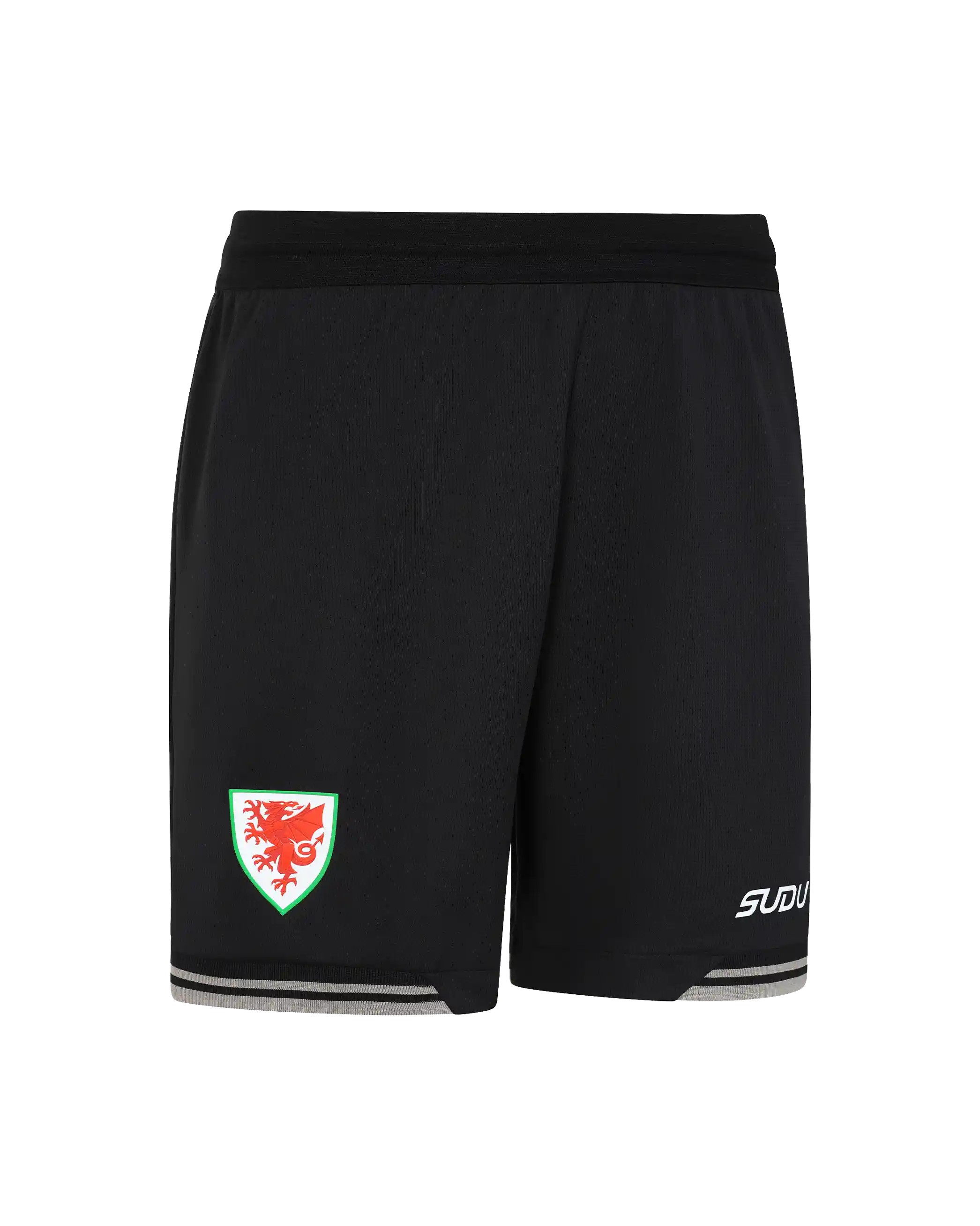Wales Goalkeeper Kit SUDU 2026-28 pantaloncini neri junior