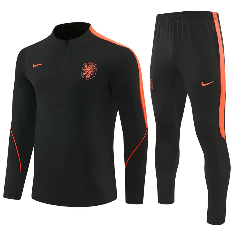 Tifoso Store Olanda 2026/27 Tuta Nera Collo Alto