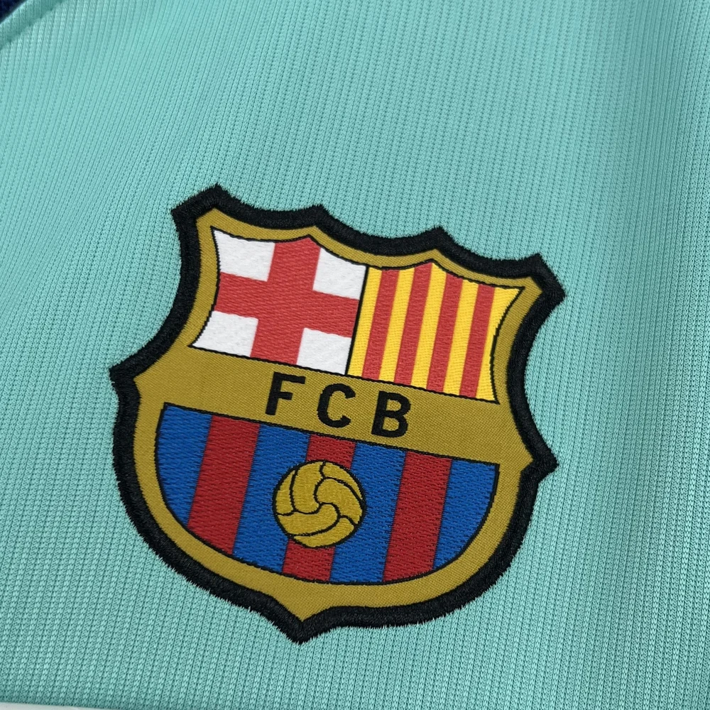 Barcellona Terza Maglia 2026/27 maglia calcio turchese