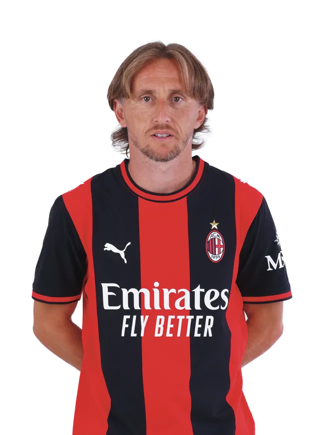 AC Milan Kit Gara Modric 14 maglia da tifoso uomo
