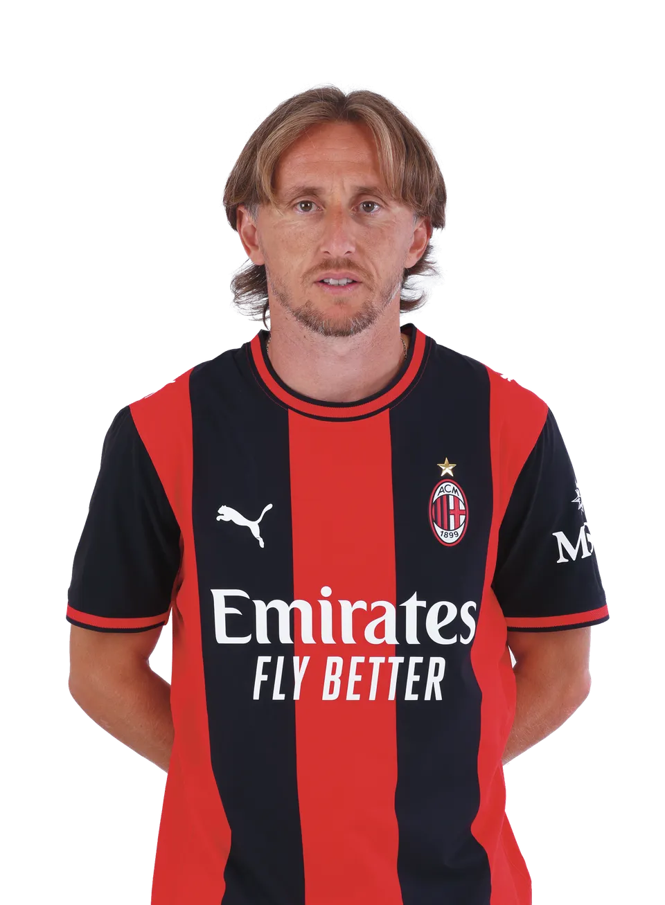 AC Milan Kit Gara Modric 14 maglia da tifoso uomo