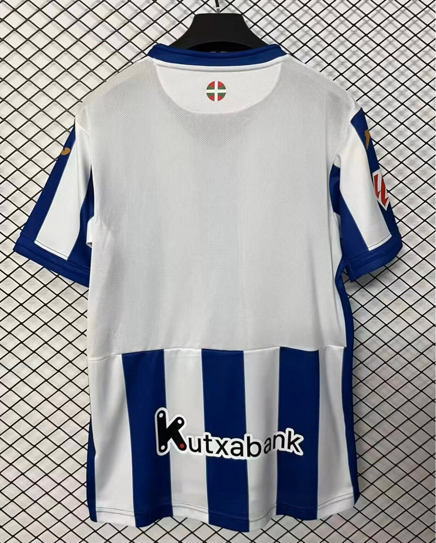 Real Sociedad Prima Maglia 2026/27 maglia righe