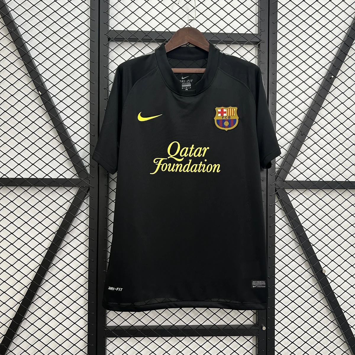 Tifoso Store Barcellona 2011/12 Seconda Maglia Nera Retro