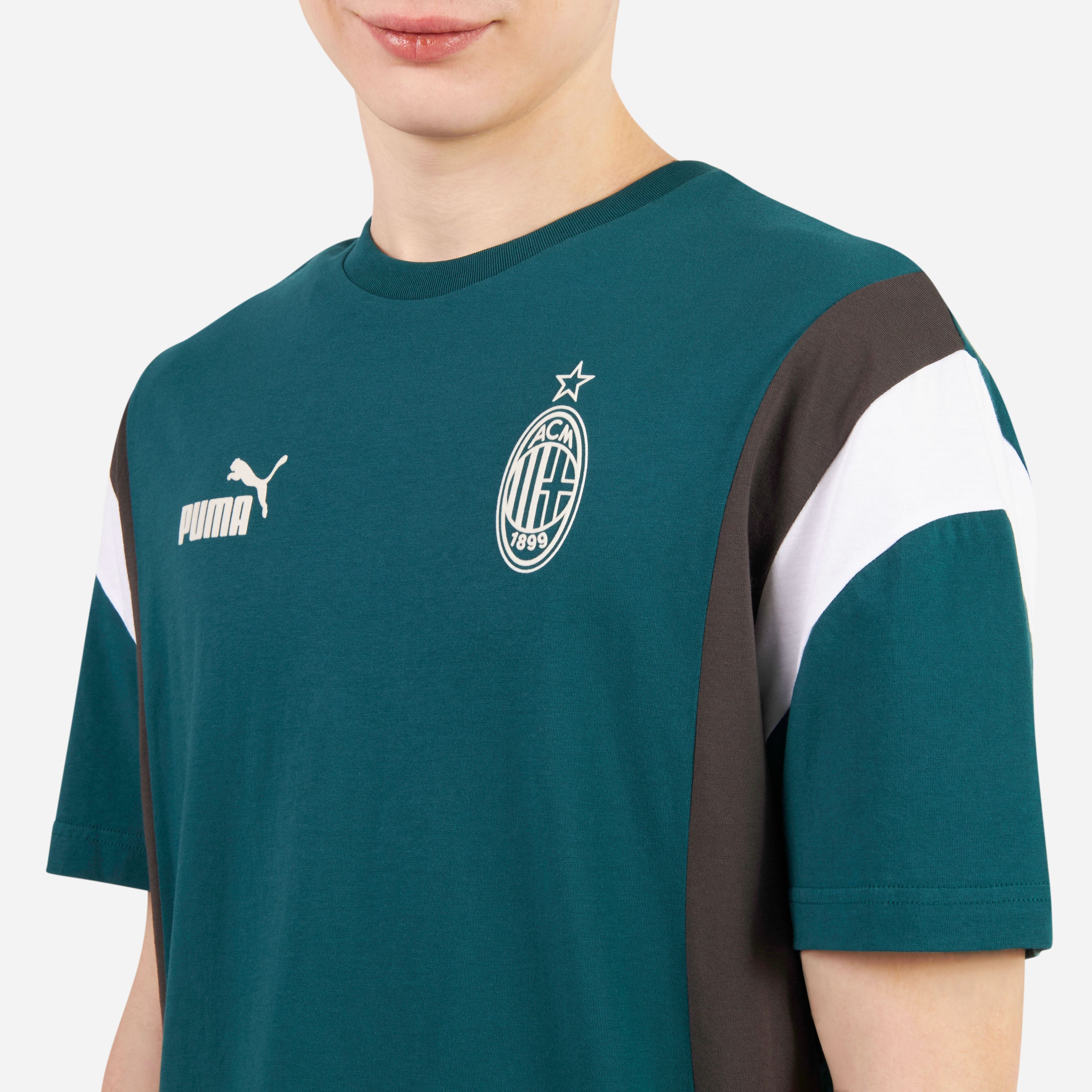 AC Milan Archive T-Shirt Verde Uomo S-XXL