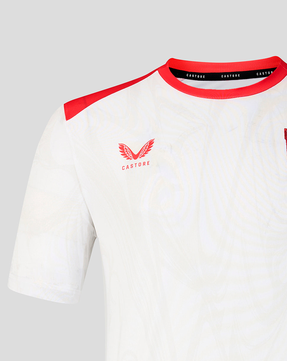 Twente Matchday 26/27 T-Shirt uomo maglia bianca traspirante