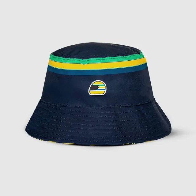 Senna Legacy Reversible Bucket Cap cappello blu reversibile