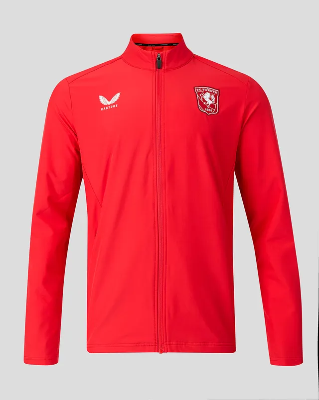 Twente Matchday 26/27 Giacca Uomo Rosso Tessuto Traspirante