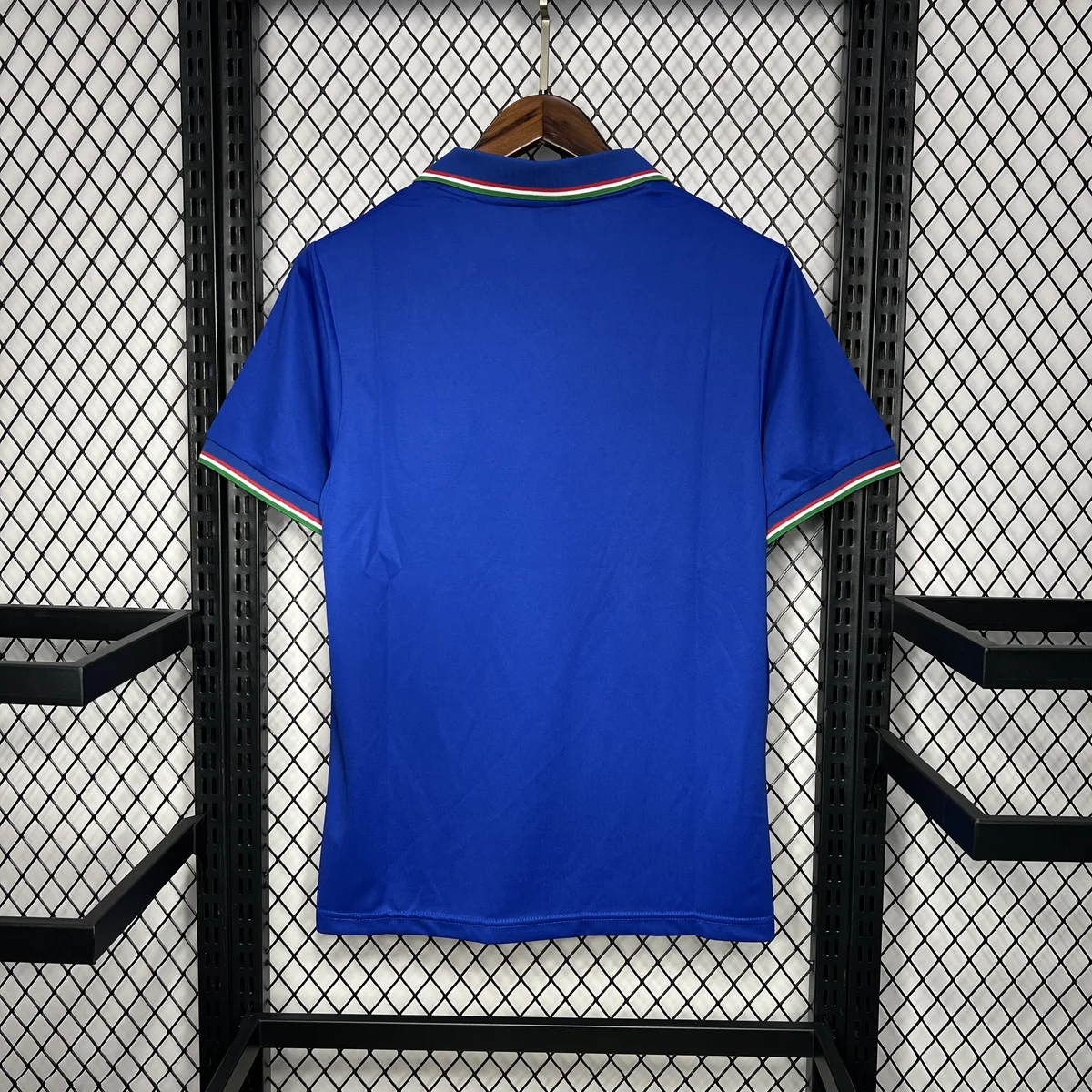 Italia 1982 Retro maglia calcio azzurra polo