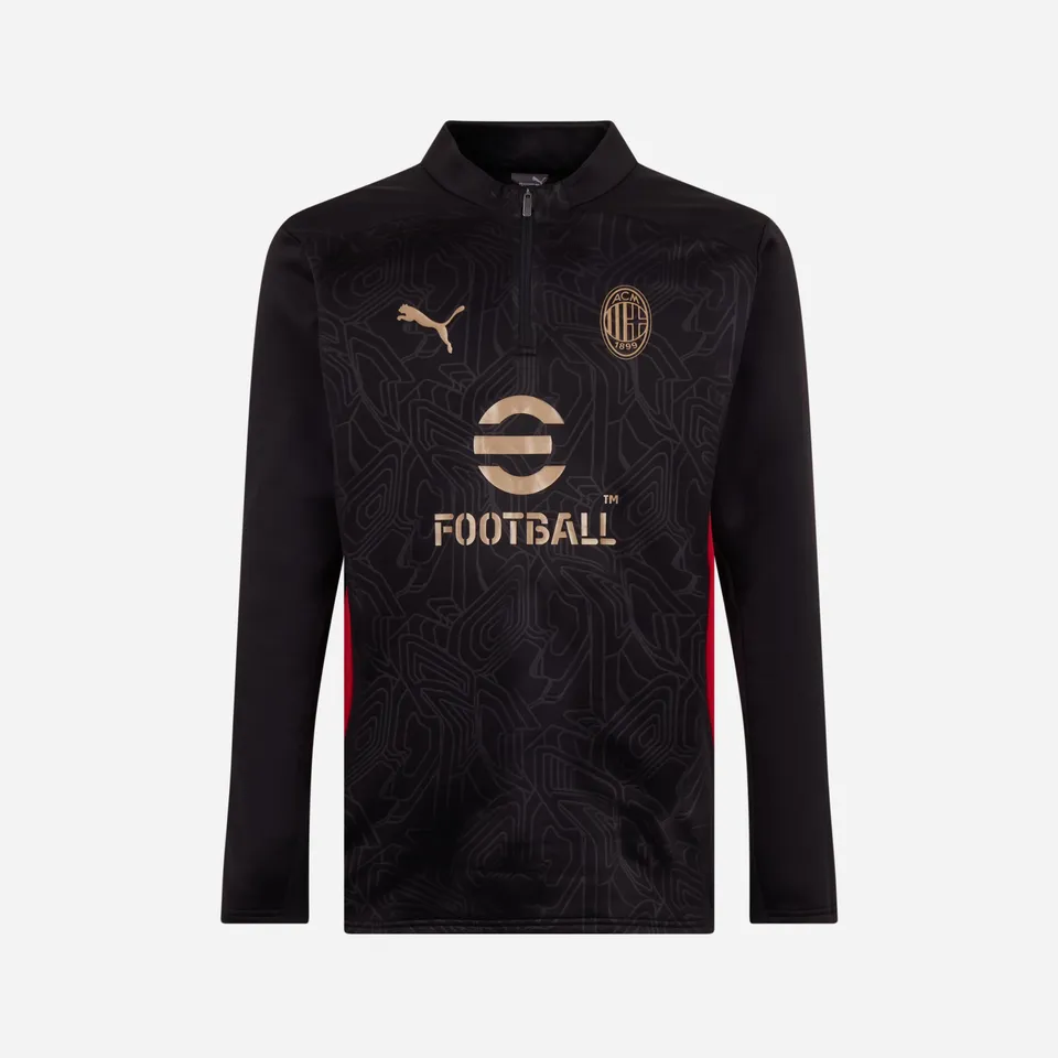 AC Milan Allenamento Milan 1/4 Zip 2024/25 felpa manica lunga