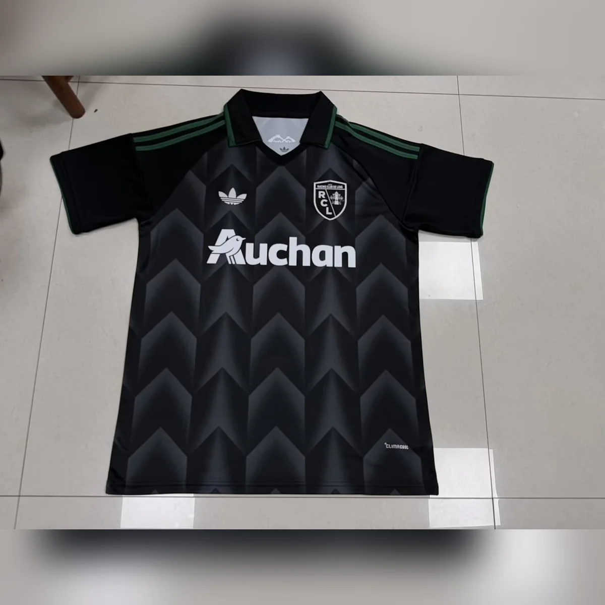 Tifoso Store Lens 2026/27 seconda maglia calcio nera S-XXL