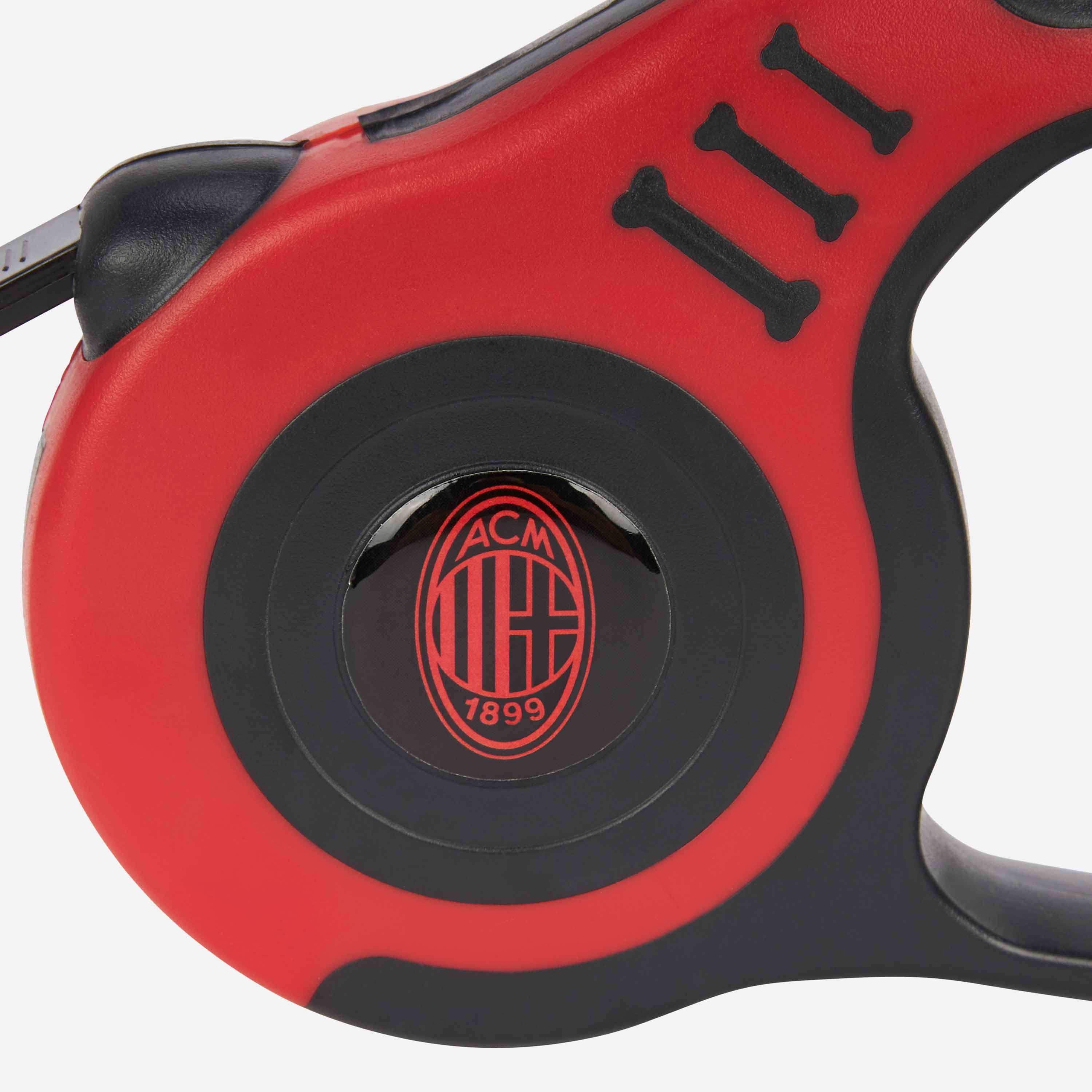 AC Milan Souvenir Guinzaglio Cane Logo Rossonero 3 m