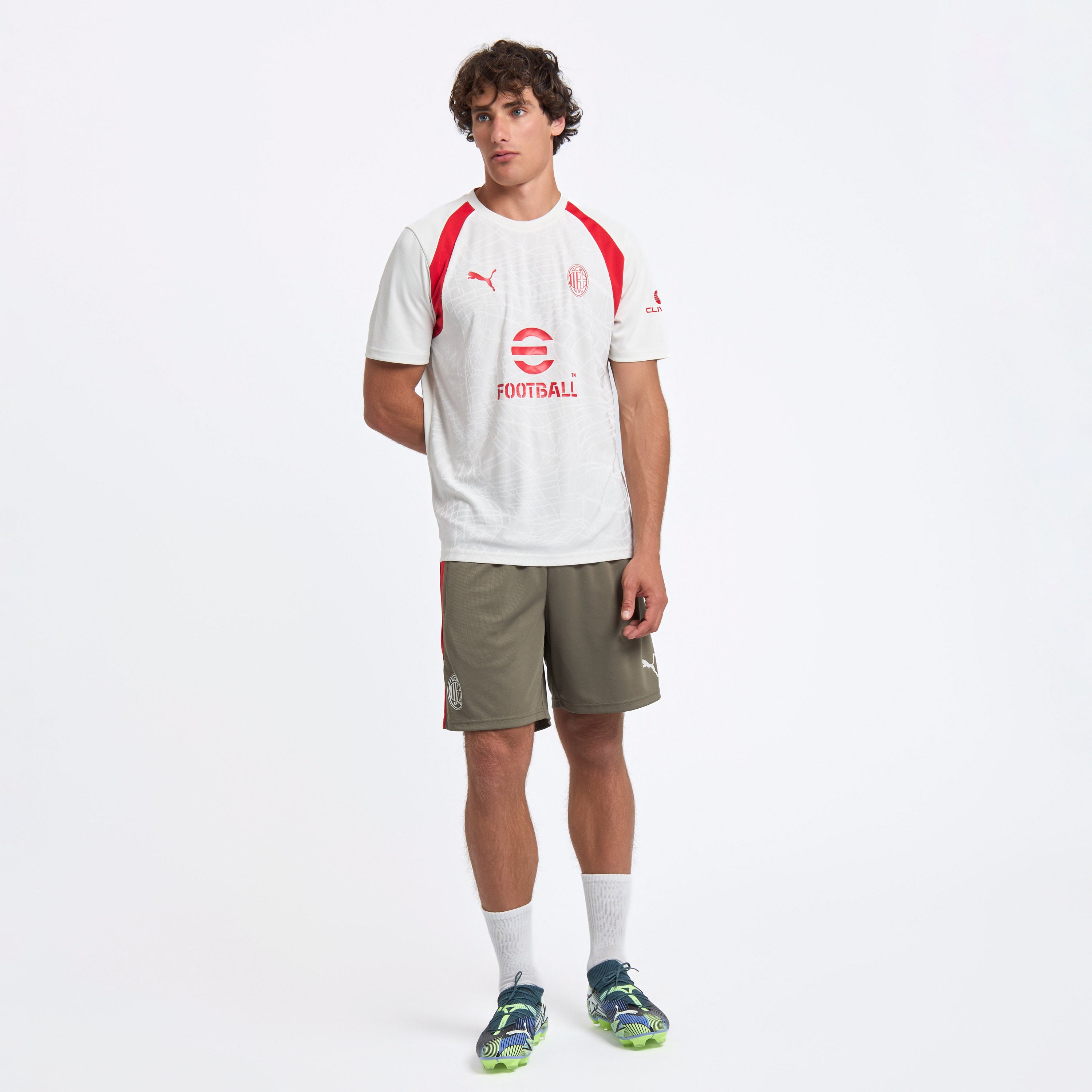 AC Milan Allenamento Training 2026/27 Maglia Bianca M