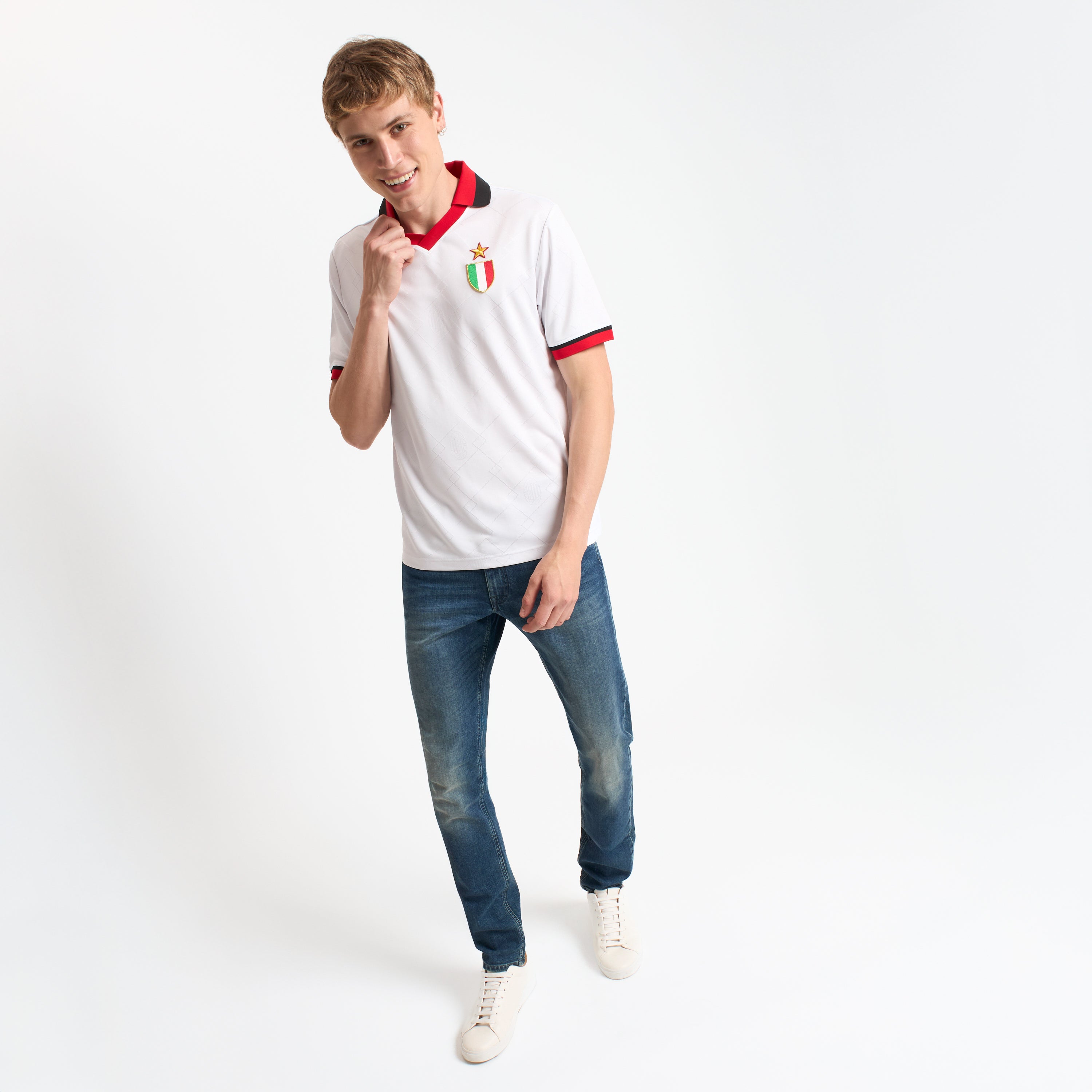 AC Milan Historical Home Jersey Finale Champions 1993/94 Uomo