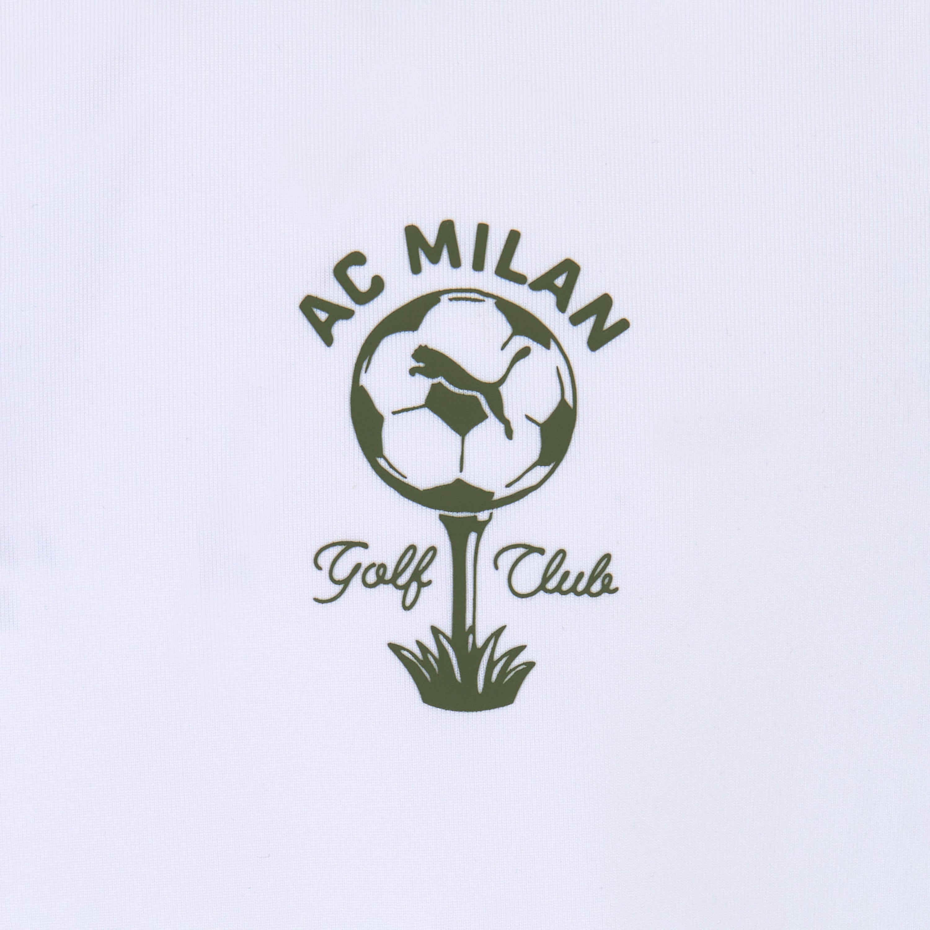 Puma x ACM Golf Club maglietta bianca logo petto