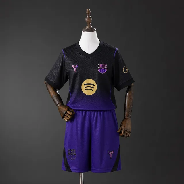 Barcellona Away 2026/27 completo bambino seconda maglia