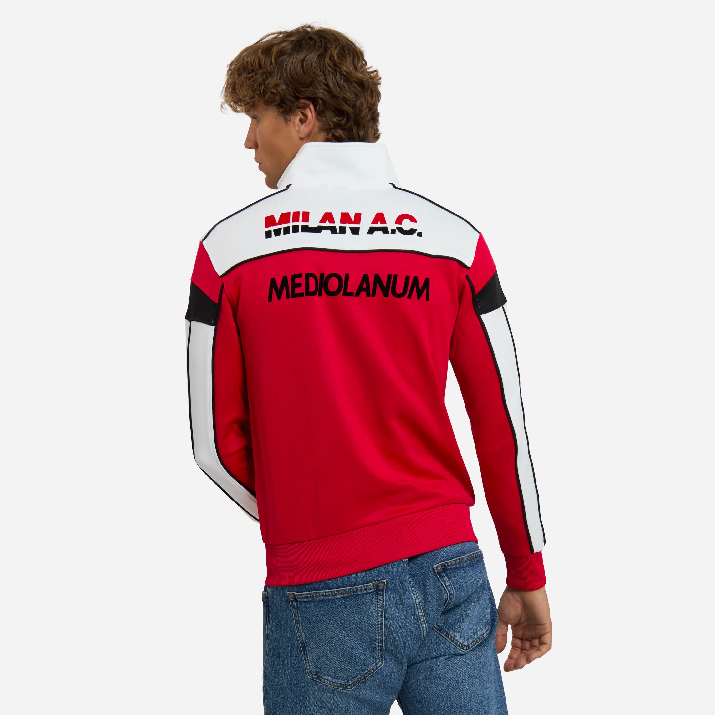 AC Milan Retro Collection 1988/89 Giacca Zip Colori Storici