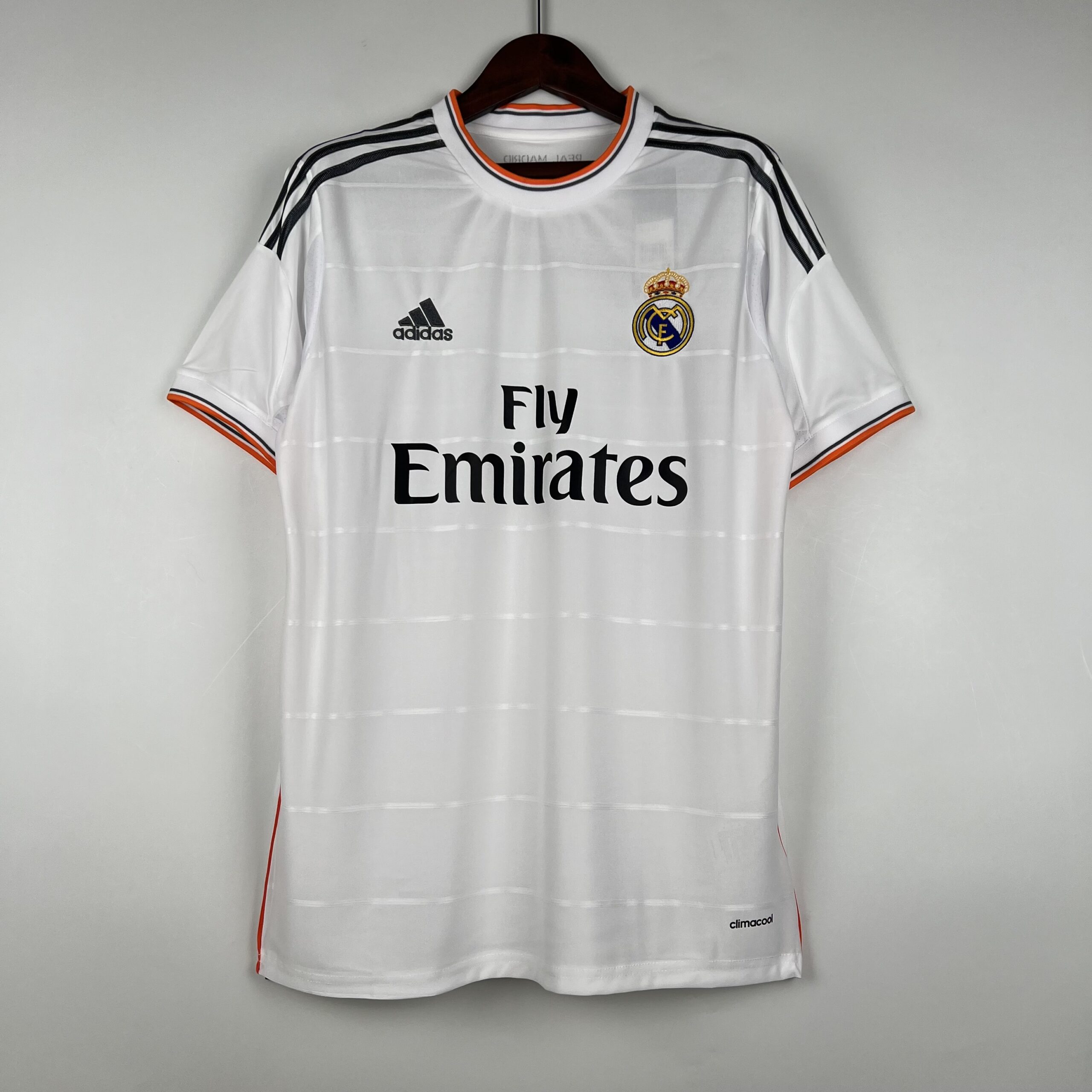 Tifoso Store Maglie da Calcio Prima Maglia Real Madrid 2013/14 retro bianca