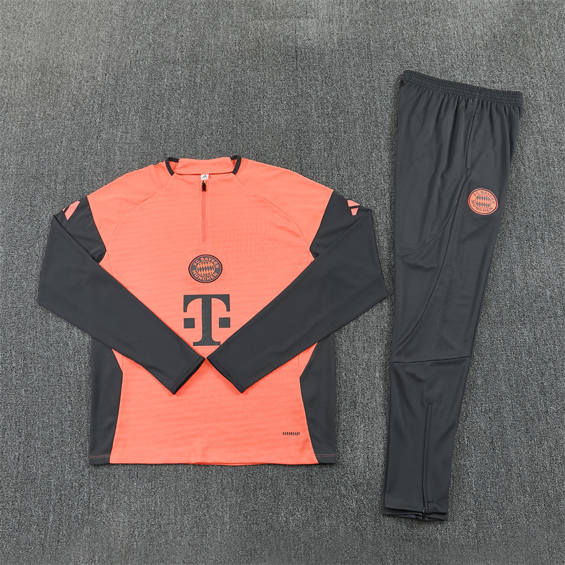 Bayern Monaco 2025/26 Tuta Arancione con Pantaloni Antracite