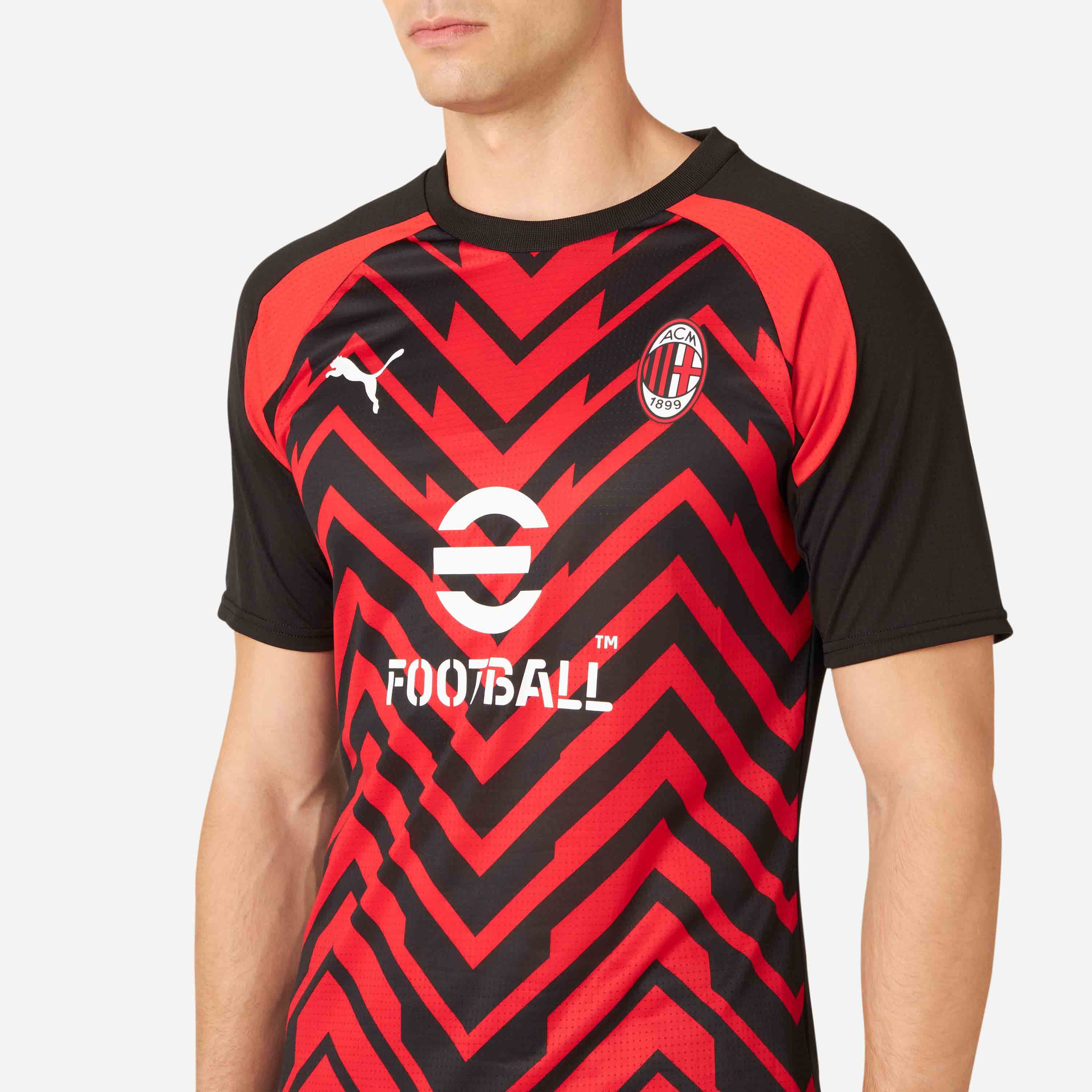 AC Milan Prematch 2023/24 maglia uomo manica corta