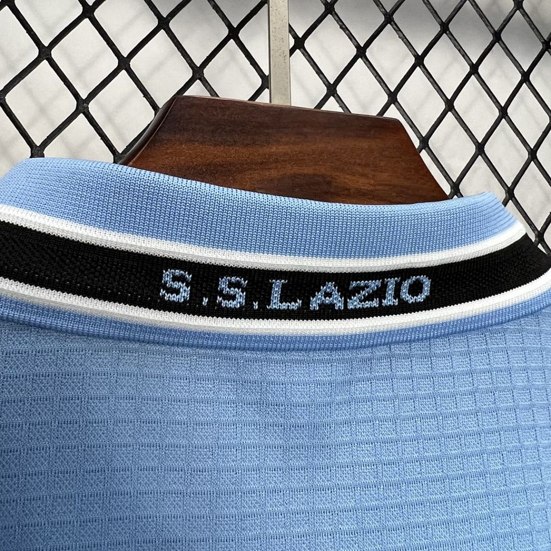 Lazio 1998/99 maglia calcio celeste fascia nera S-XXL