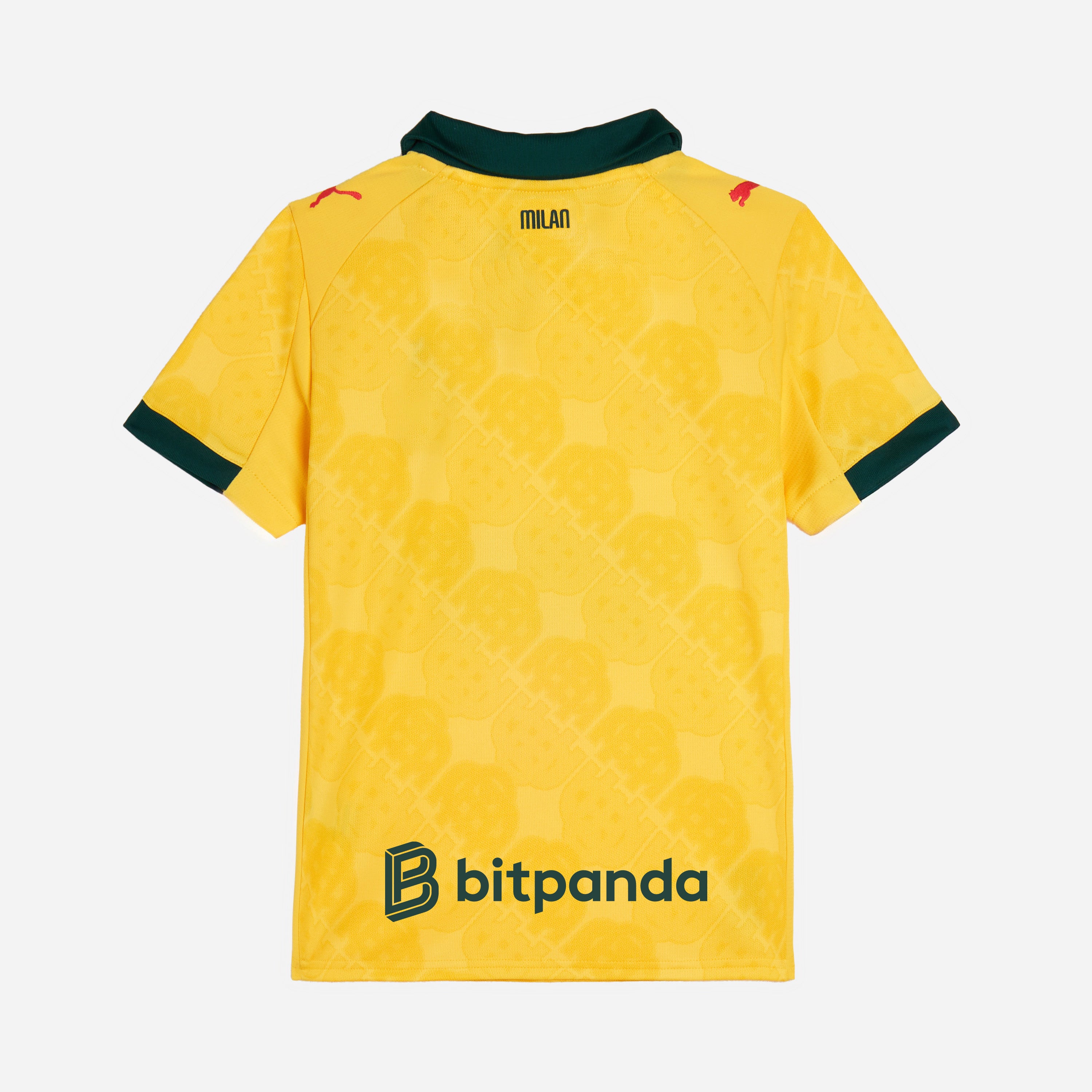 AC Milan Third 2025/26 Maglia Bambino Gialla 8 Anni