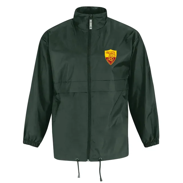 Roma Fanshop AS Roma Antivento Full Zip giacca verde taglia L